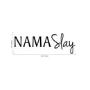 Vinyl Wall Art Decals - NAMASlay - - Yoga Meditation Zen Quote Wall Decal - Motivational Home Gym Wall Decor - Yoga Studio Sticker Adhesive - Positive Mind Spiritual Quotes 3