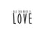 Husband and Wife Bedroom Vinyl Wall Art Decal - All You Need is Love - Home Decor Love Quote Sayings Words Removable Wall Decal Stickers Bedroom Decoration Couple Sign (16" x 23"; White)