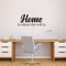 HOME is where the wifi is - Wall Lettering - Funny Home Quotes - Wall Art Decal Home Decoration Wall Art - Bedroom Living Room Wall Decor - Modern Life Trendy Wall Art Stickers   2