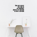 Vinyl Wall Art Decal - You are Never Too Old to Set Another Goal Or to Dream A New Dream - 14.5" x 23" - Motivational Home Living Room Office Quote - Positive Bedroom Apartment Gym Fitness Wall Decor Black 14.5" x 23" 2
