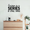 Vinyl Wall Art Decal - Success Is A Series Of Small Things - 17" x 26" - Modern Motivational Positive Quote For Home Bedroom Living Room Office Workplace School Classroom Decoration Sticker Black 17" x 26" 2