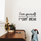Vinyl Wall Art Decal - Give Yourself A Fcking Break - 14. Modern Funny Motivational Quote For Home Bedroom Closet Living Room Office Workplace Decor Sticker   3