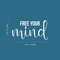 Vinyl Wall Art Decal - Free Your Mind - 12" x 22" - Modern Inspirational Mindset Quote For Home Bedroom Living Room Apartment Office Coffee Shop Decoration Sticker White 12" x 22" 4