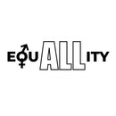 Vinyl Wall Art Decal - EquALLity - Trendy Inspirational Positive Equality Gender Quote Sticker For Home Living Room Office School Classroom Coffee Shop LGBT Pride Decor   4