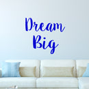 Dream Big Inspirational Quote and Saying - Wall Art Decal - Decoration Vinyl Sticker - Bedroom Wall Vinyl Decals - Motivational Quote Vinyl Decor - Living Room Wall Decal (21" X 23"; Black)   5