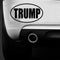 Donald Trump MAGA Bumper Sticker - Wall Art Decal - Window Decoration Vinyl Sticker Lettering/USA President Political Decal (Black; 3.