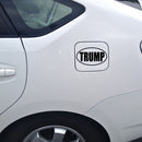 Donald Trump MAGA Bumper Sticker - Wall Art Decal 3.5" x 6" Window Decoration Vinyl Sticker Lettering / USA President Political Decal Black 3.5" x 6" 2