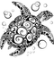 Sea Turtle Inspirational and Calming Sea Creature Vinyl Wall Art Decal - Decoration Vinyl Sticker   2