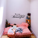 Printique Be your own kind of beautiful... Inspirational Quote Vinyl Wall Art Decal - Decoration Vinyl Sticker   2