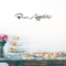 Buon Appetito Vinyl Wall Decal for Dining Room or Kitchen Kitchen Quote Vinyl Decal Sticker Decoration   2