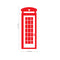 British Telephone Booth - Wall Art Decal - Bedroom Living Room Wall Art Decoration - Apartment Wall Decor - Decorative Vinyl Wall Skins   5