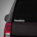 Vinyl Wall Art Decal - Me Too - 2" x 10" - Women’s Inspirational Empowerment Quote - Indoor Outdoor Home Bedroom Car Bumper Sticker Laptop Window Luggage Computer Work Office Workplace Decor Black 2" x 10"