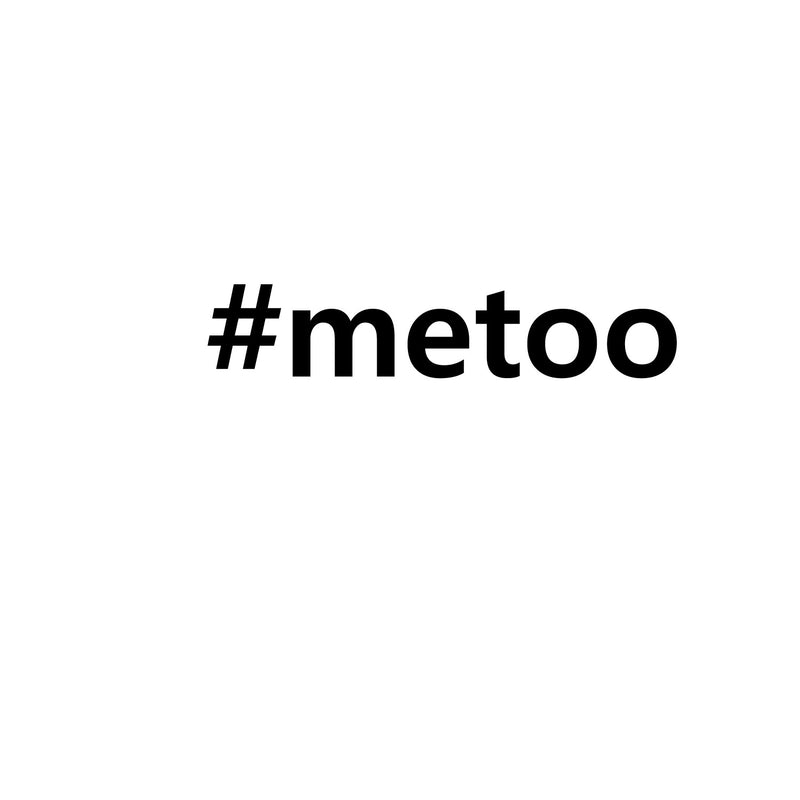 Vinyl Wall Art Decal - Me Too - 2" x 10" - Women’s Inspirational Empowerment Quote - Indoor Outdoor Home Bedroom Car Bumper Sticker Laptop Window Luggage Computer Work Office Workplace Decor Black 2" x 10" 4