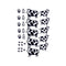 Set of 17 Vinyl Wall Art Decal - Cow - Cool Adhesive Sticker Cute Farm Animal Design for Baby Kids Room Bedroom Playroom School Classroom Nursery Decor   4