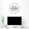 Not All Who Wander Are Lost - Inspirational Quotes Wall Art Vinyl Decal - Living Room Motivational Wall Art Decal - Life quotes vinyl sticker wall decor   3