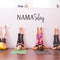 Vinyl Wall Art Decals - Namaslay - 10" x 30" - Yoga Meditation Zen Quote Wall Decal - Motivational Home Gym Wall Decor - Yoga Studio Sticker Adhesive - Positive Mind Spiritual Quotes Black 10" X 30"