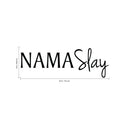 Vinyl Wall Art Decals - NAMASlay - - Yoga Meditation Zen Quote Wall Decal - Motivational Home Gym Wall Decor - Yoga Studio Sticker Adhesive - Positive Mind Spiritual Quotes   3