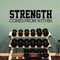 Strength Comes From Within - Inspirational Gym Quotes Wall Art Vinyl Decal - orkout Wall Decals - Gym Wall Decal Stickers - Fitness Vinyl Sticker - Motivational Gym Vinyl Decals