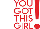 You Got This Girl! - Women’s Inspirational Quotes Wall Art Vinyl Decal - 23" X 26" Decoration Vinyl Sticker - Motivational Wall Art Decal - Bedroom Wall Art Decals - Trendy Vinyl Wall Art (Red) Red 23" X 26" 4