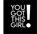 You Got This Girl! - Women’s Inspirational Quotes Wall Art Vinyl Decal - 23" X 26" Decoration Vinyl Sticker - Motivational Wall Art Decal - Bedroom Wall Art Decals - Trendy Vinyl Wall Art (White) White 23" X 26" 4