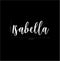 Vinyl Wall Art Decal Girls Custom Name - ’Isabella’ Custom Text Name - 12" x 30" - Girls Bedroom Vinyl Wall Decals - Cute Wall Art Decals for Baby Girl Nursery Room Decor (12" x 30"; White Cursive) White 12" x 30" 3