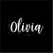 Vinyl Wall Art Decal Girls Custom Name - ’Olivia’ Custom Text Name- 12" x 25" - Girls Bedroom Vinyl Wall Decals - Cute Wall Art Decals for Baby Girl Nursery Room Decor (12" x 25"; White Cursive) White 12" x 25" 3