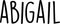 Vinyl Wall Art Decal Girls Custom Name - 'ABIGAIL' Custom Text Name - Girls Bedroom Vinyl Wall Decals - Cute Wall Art Decals for Baby Girl Nursery Room Decor   4