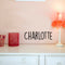 Vinyl Wall Art Decal Girls Custom Name - 'CHARLOTTE' Custom Text Name - Girls Bedroom Vinyl Wall Decals - Cute Wall Art Decals for Baby Girl Nursery Room Decor   2