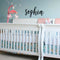 Vinyl Wall Art Decal Girls Custom Name - ’Sophia’ Custom Text Name - Girls Bedroom Vinyl Wall Decals - Cute Wall Art Decals for Baby Girl Nursery Room Decor (12" x 26"; Black Cursive)   2