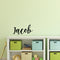 Vinyl Wall Art Decal Boys Custom Name - ’Jacob’ Custom Text Name - Little Boys Bedroom Vinyl Wall Decals - Cute Wall Art Decals for Baby Boy Nursery Room Decor (12" x 28"; Black Cursive)   2