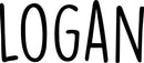 Vinyl Wall Art Decal Boys Custom Name - ’Logan’ Custom Text Name - 12" x 29" - Little Boys Bedroom Vinyl Wall Decals - Cute Wall Art Decals for Baby Boy Nursery Room Decor (12" x 29"; Black Text) Black 12" x 29" 4