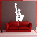 Pulse Vinyl Vinyl Wall Art Decal - Statue of Liberty Sign - 45" x 23" - I Love New York Contemporary Sign Decoration Wall Art - Business Wall Decor - Modern Interior Wall Art (45" x 23"; White) White 45" x 23"