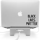 Vinyl Laptop Skin Decal - Black Lives Matter - 5" x 5" - Removable Waterproof Car Bumper Sticker Decals (5" x 5"; Black Text) Black 5" x 5" 2