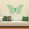 Vinyl Wall Art Decal - Geometric Butterfly Outline - 23" x 36" - Home Decor Sticker Decals - Living Room Bedroom Nursery Playroom (23" x 36"; Green) Green 23" x 36" 2