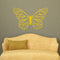 Vinyl Wall Art Decal - Geometric Butterfly Outline - 23" x 36" - Home Decor Sticker Decals - Living Room Bedroom Nursery Playroom (23" x 36"; Yellow) Yellow 23" x 36" 2