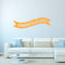 Vinyl Wall Art Decals - Congratulations! Banner - 13" x 45" - Best Wishes Celebrate Home Work Place Stencil Adhesives - Fun Happy Decal for Office Living Room Bedroom Dorm Room (13" x 45"; Yellow) Yellow 13" x 45"