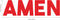 Vinyl Wall Art Decal - Amen - 5.5" x 20" - Religious Spiritual Faith Wall Art Sticker - Christianity Inspirational Phrase Decal Adhesive - God Bible Revelation Motivation Quote (5.5" x 20"; Red) Red 5.5" x 20" 3