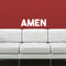 Vinyl Wall Art Decal - Amen - 5.5" x 20" - Religious Spiritual Faith Wall Art Sticker - Christianity Inspirational Phrase Decal Adhesive - God Bible Revelation Motivation Quote (5.5" x 20"; White) White 5.5" x 20" 2