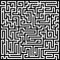 Vinyl Wall Art Decal - Labyrinth - 23" x 23" - Modern Contemporary Maze Design - Trendy Decor for Home Living Room Bedroom Office Workplace Peel Off Vinyl Stickers (23" x 23"; Black) Black 60" To 16" 4