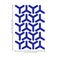 Set of 20 Vinyl Wall Art Decal - Geometric Y Pattern - 5.5" x 6" Each - Sticker Adhesive Vinyls for Home Apartment Office Use - Geometric Design for Living Room Bedroom Decor (5.5" x 6" Each; Blue) Blue 5" x 6" each 3