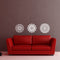 Vinyl Wall Art Decal - Set Of 3 Mandalas - 20" x 20" - Sticker Vinyl For Home Apartment Workplace Use - Beautiful Geometric Universe Symbol For Living Room Dorm Room Yoga Meditation (20" x 20"; White) White 20" x 20" 2