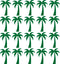 Set of 20 Vinyl Wall Art Decal - Palm Trees - 4" x 3" Each - Sticker Adhesive Vinyl for Home Apartment Workplace Use - Kids Teens Trendy Decor for Living Room Dorm Room Bedroom (4" x 3" Each; Green) Green 4" x 3" each 4