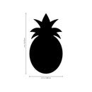 Set of 20 Vinyl Wall Art Decal - Pineapple Pattern - Each - Fun Summer Stickers for Outdoor Indoor Use - Trendy Home Decor for Bedroom Dorm Room Apartment Wall Art ( Each; Yellow)   3