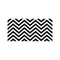 Vinyl Wall Art Decals - Chevron Stripes - 22.5" x 45"- Cool Adhesive Sticker Pattern for Home Office Bedroom Nursery Living Room Apartment - Lifestyle Minimalist Chic Decor (22.5" x 45"; Black) Black 22.5" x 45" 4