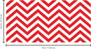 Vinyl Wall Art Decals - Chevron Stripes - 22.5" x 45"- Cool Adhesive Sticker Pattern for Home Office Bedroom Nursery Living Room Apartment - Lifestyle Minimalist Chic Decor (22.5" x 45"; Red) Red 22.5" x 45"