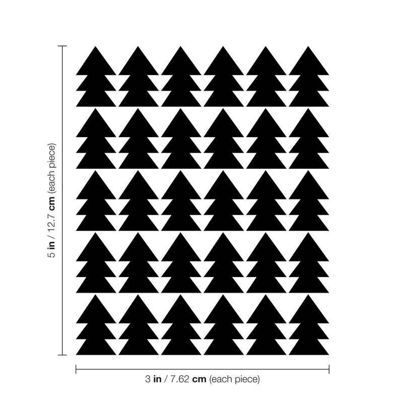 Set of 30 Vinyl Wall Art Decals - Triangle Arrows - 5" x 3" Each - Modern Sticker Pattern for Home Office Bedroom Nursery Living Room Apartment - Lifestyle Minimalist Decor (5" x 3" Each; Black) Black 5" x 3" each 2