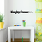 Wall Art Vinyl Decal - Naughty Corner with Arrow - Unisex Little Girl Boy Kids Bedroom Decoration Sticker - Children’s Play Room Closet Door Classroom Daycare Sign   2