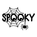 Vinyl Wall Art Decal - Spooky - 22" x 31" - Fun Spiderweb Eyes Halloween Seasonal Decoration Sticker - Teens Adults Indoor Outdoor Wall Door Window Living Room Office Decor Black 22" x 31" 3