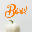 Vinyl Wall Art Decal - Boo - 11. Fun Brush Lettering Halloween Seasonal Decoration Sticker - Teens Adults Indoor Outdoor Wall Door Window Living Room Office Decor (11.5" x 19"; Black)   5