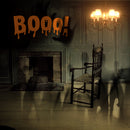 Vinyl Wall Art Decal - Booo - 22" x 51" - Fun Halloween Slimey Letters Seasonal Decoration Sticker - Kids Teens Adults Indoor Outdoor Wall Door Window Living Room Office Decor (22" x 51"; Orange) Orange 22" x 51" 4
